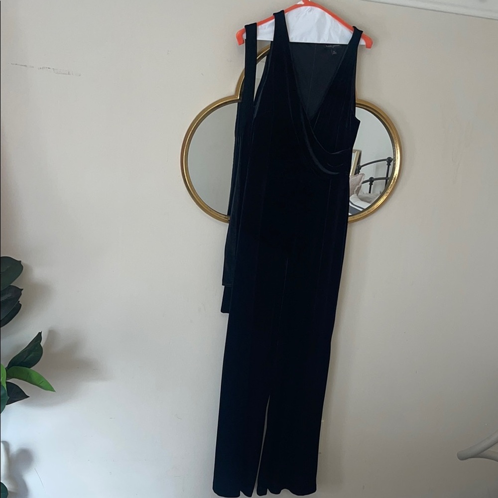 Banana Republic Black Wide-Leg Jumpsuit